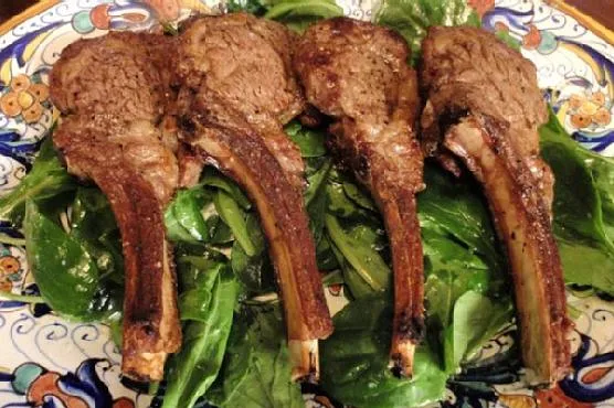 Barbecued Lamb Chops
